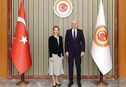 TBMM Başkanı Kurtulmuş, Kaja Kallas’ı kabul etti