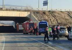 Denizli'de işçileri taşıyan midibüs devrildi! Ölü ve yaralılar var