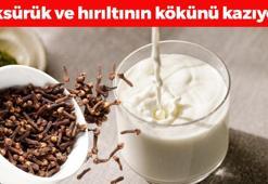 Sütün içine ekleyip 1 bardak içmek yetiyor! Öksürük ve hırıltıyı anında kesiyor! Boğazdaki mikropların kökünü kazıyan doğal ilaç!