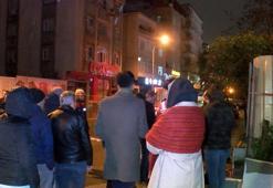 Tuzla'da, kolonlarından ses gelen 4 katlı bina tahliye edildi