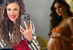 Tüp bebek tedavisi gören Dilan Polat hamile pozlarını paylaştı!