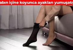 Çorabın içine bir parça koyun! Ayakları pamuk gibi yumuşatıyor: Kötü kokunun kökünü kazıyor