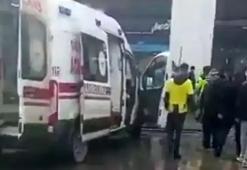 Fenerbahçe ile Amedspor taraftarları arasında kavga! 2 kişi yaralandı