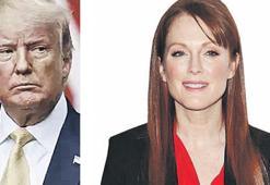 Oscarlı oyuncu Julianne Moore'a Trump’tan yasak