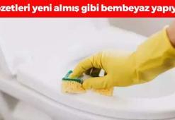 Klozetteki sararmış görüntüyü anında yok ediyor! Çamaşır suyundan bile daha etkili: Saniyesinde etki ediyor, klozetleri bembeyaz yapıyor
