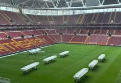 Galatasaray-AZ Alkmar maçı öncesi Rams Park'ta son durum