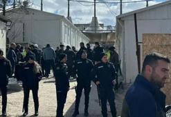 İnşaat işçilerinin 'horlama' kavgası! 60 işçi taş ve sopalarla birbirlerine girdi