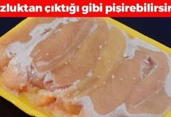 Buzluktan çıkarıp çözdürmeden pişirin! Meğer uzun uzun beklemeye gerek yokmuş, lokum gibi oluyor!