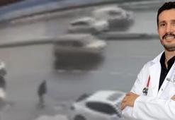 Karısıyla tartıştığı için arabadan inince aracın çarptığı doktordan acı haber!