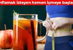 Bir bardağı göbek yağlarını eritiyor! Manken gibi vücudun sırrı: Tartıya çıkınca mutlu ediyor