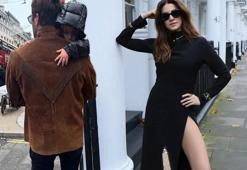 Başak Dizer'den sosyal medyayı sallayan Londra pozları!