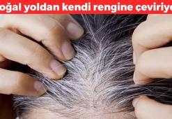 Doğal yollardan beyaz saçları kendi rengine çeviriyor! İki hafta uygulamak yeterli: Saç boyasına para dökmeye son