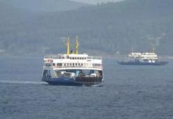 Bozcaada'ya bazı feribot seferleri iptal edildi