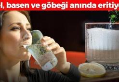 Maden suyunun içine ekleyip 1 bardak için: Bel basen ve göbeği mum gibi eritip 34 bedene düşürüyor! 90-60-90 vücut ölçülerine kavuşturuyor