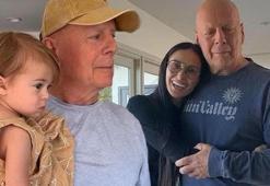 Vefalı eski eş Demi Moore hiç yalnız bırakmadı! İşte Bruce Willis'in son hali...