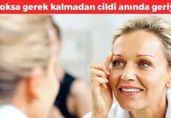 Botoksa para dökmeye hiç gerek yok! Uyumadan 1 damla süren sabah 10 yaş gençleşiyor