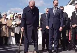 Cumhurbaşkanı Erdoğan, nevruz ateşini yaktı