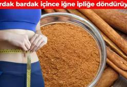 Yaza kadar zayıflamam lazım diye panik olmayın! Sıcak suyla karıştırınca yağ yaktırıyor: Bel ve göbekten erim erim eritiyor