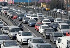 İstanbul'da bayram öncesi trafik yoğunluğu