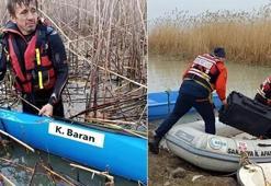 Kum fırtınasında kaybolan Kaan Ege aranıyor! Kanosu sazlıklar arasında bulundu...