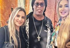 Rüştü Reçber ve Ronaldinho Gaúcho hasret giderdi!