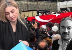 33 yıllık eşe son bakış! Volkan Konak son yolculuğuna uğurlandı