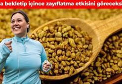 Tohumu suda bekletip şişirin! Bel bölgesindeki yağı mıknatıs gibi çekiyor: Hızlıca iğne ipliğe döndürüyor