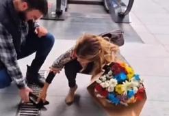 Nadide Sultan nazara geldi! Topuğu mazgala sıkıştı imdadına çalışanlar koştu