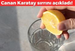 Canan Karatay yapılan en büyük yanlışı açıkladı: 1 tutam eklemek yetiyor: Meğer limonlu suyu böyle tüketmek gerekiyormuş