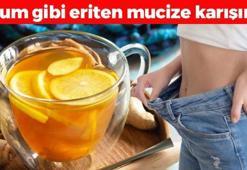 Zencefille karıştırıp içince bel, basen ve göbekteki yağları cayır cayır yakıyor! 90-60-90 vücut ölçülerine kavuşturuyor, mum gibi erimenin sırrı!