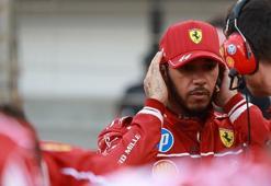 Hamilton'a nazar değdi! Kaza ile başladı