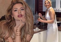 Kısmetse Olur yarışmacısı Aybüke Çangal evlilik yolunda ilk adımı attı! Sırt dekolteli elbisesi dikkat çekti