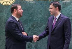 Samandağ Belediye Başkanı Emrah Karaçay’dan Bakan Kurum’a teşekkür ziyareti
