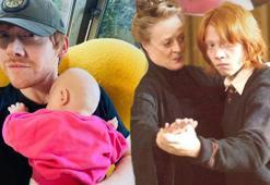 Harry Potter'ın yıldızı Rupert Grint ikinci kez baba oldu!