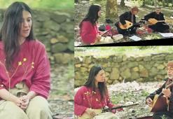 Son zamanlarda tasavvufa merak sardı! Sosyetik güzel ilahi söyledi