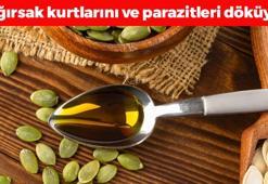 Bağırsak kurtlarını döküyor! Tıkalı damarları yağ çözücü gibi açıyor, vücudu E vitamini ve çinkoya boğuyor!