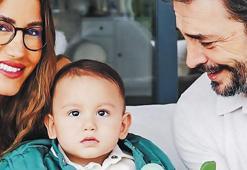 Ahmet Kural ve Çağla Gizem Şahin'in oğulları Kemal bebek 1 yaşında