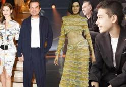 Kemal, annesi Ahu Yağtu'yu hayranlıkla izledi! Ünlü isimler defileye akın etti