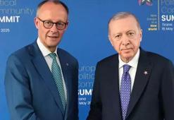 Cumhurbaşkanı Erdoğan, Almanya Başbakanı Merz'i kabul etti