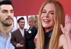 Başarılı oyuncu Aras Aydın ve Nicole Kidman aynı karede