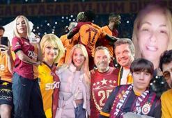 Ünlü isimler şampiyonluğu kutladı! Galatasaray'ın 5. yıldız sevinci