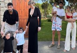 İbrahim Tatlıses'in torunları İbrahim Ayel ve Sinan Emir kocaman oldu! İşte ikizlerin tatil keyfi