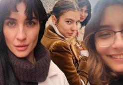 Tuba Büyüküstün ikizleriyle birlikte Bodrum kaçamağı yaptı!