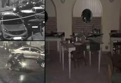 Eğlence mekanına el bombalı saldırı anı kamerada
