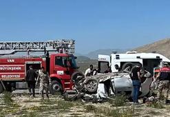 Van'da feci kaza! 4 kişi hayatını kaybetti