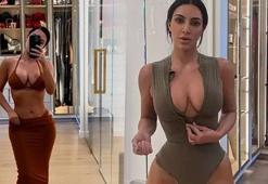 Giyinme odası bile normal bir ev kadar! İşte Kim Kardashian'ın 60 milyonluk malikanesinin gizli hazinesi