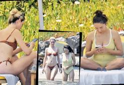 İngiltere’den Bodrum’a! Aşıklar hasret giderdi