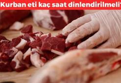 Kurban eti kaç saat dinlendirilmeli? Etin lokum gibi olmasını sağlıyor: Ağızda saniyesinde dağılıyor