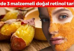 Evde doğal retinol tarifi! Kırışıkları silgi gibi siliyor, sadece 3 malzeme kullanmak yetiyor! Işıl ışıl cildin sırrı