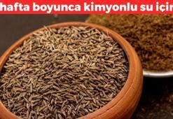 Kimyonlu su hazmı kolaylaştırıyor! 1 hafta boyunca için: Karnınız dümdüz olacak